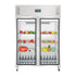 Polar G-Series Upright Double Glass Door Gastro Display Fridge 1200Ltr GH219-A