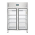 Polar G-Series Upright Double Glass Door Gastro Display Fridge 1200Ltr GH219-A