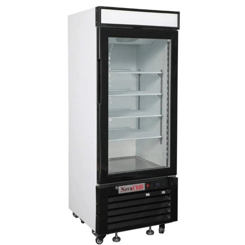 Novachill Single Door Upright Display Fridges - 300L -SM300GF