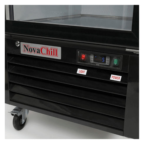 Novachill Triple Door Upright Display Freezers - 2050L- SM2000GZ