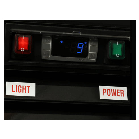 Novachill Single Door Upright Display Freezers - 400L-SM400GZ