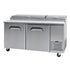 Bromic Pizza Prep Fridge Tube Grill 2 Door - PP1700
