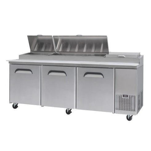 Bromic Pizza Prep Fridge Tube Grill 3 Door - PP2370