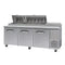 Bromic Pizza Prep Fridge Tube Grill 3 Door - PP2370