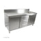FED Kitchen Tidy Cabinet With Right Sink - SC-7-2100R-H