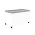 Exquisite Glass Flat Top Chest Freezer - SD450