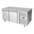 Atosa Stainless Steel 2 Solid Doors Undercounter Bench Fridge - EPF3422