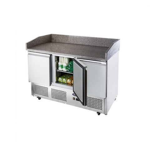 Atosa Three Doors Pizza Table - ESL3852