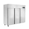 Thermaster Three Door SS Upright Display Freezer - SUF1500