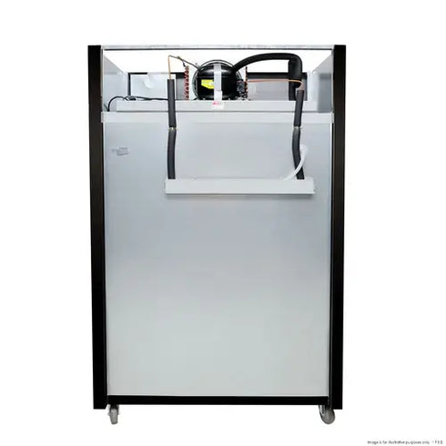 Thermaster Double Door Upright Display Fridge (Black) - SUCG1000B