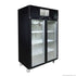 Thermaster Double Door Upright Display Fridge (Black) - SUCG1000B