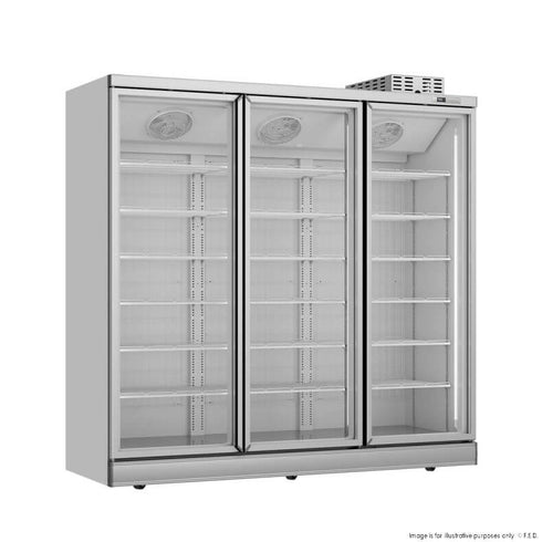 Thermaster 2185L Three Glass Door Remote Chiller RC-200A