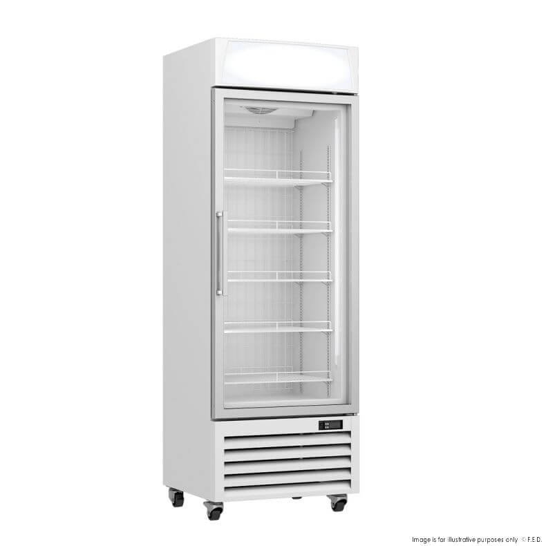 Thermaster Upright Single Glass Door Freezer LG-400PF main image 1