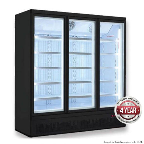 Thermaster Triple Door Supermarket Fridge - LG-1500BGBM