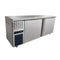 FED Stainless Steel Large Double Door Workbench Fridge - TS1800TN