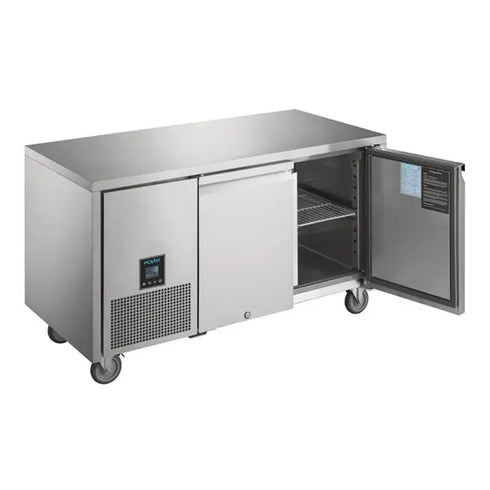 Polar U-Series Premium Double Door Counter Freezer 196tr UA006-A