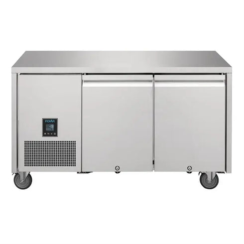 Polar U-Series Premium Double Door Counter Freezer 196tr UA006-A