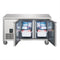 Polar U-Series Premium Double Door Counter Freezer 196tr UA006-A