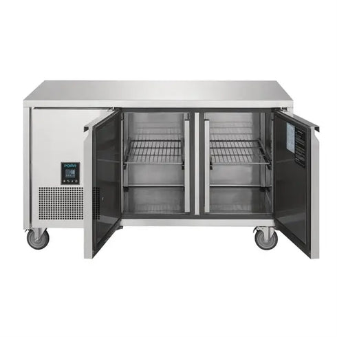 Polar U-Series Premium Double Door Counter Freezer 196tr UA006-A