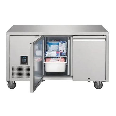 Polar U-Series Premium Double Door Counter Freezer 196tr UA006-A