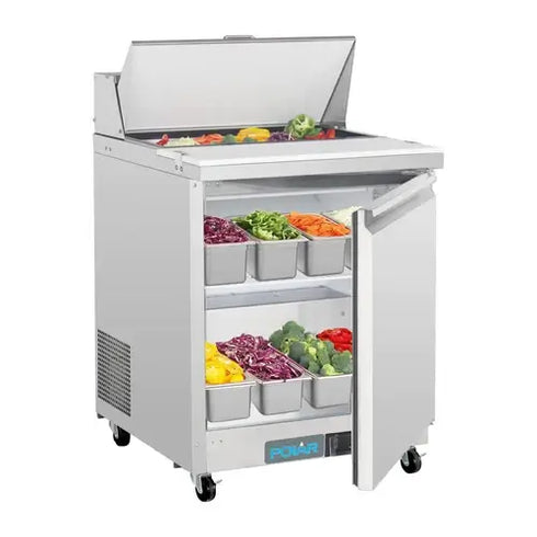 Polar U-Series Single Door Mega Top Preparation Counter UA009-A