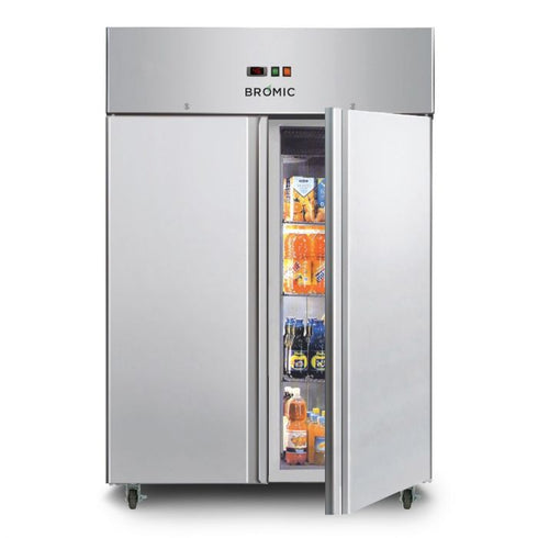 Bromic Gastronorm Stainless Steel 1300L Upright Storage Chiller - UC1300SD-NR