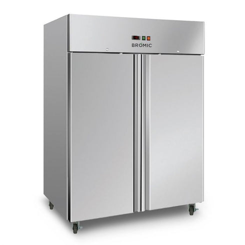 Bromic Gastronorm Stainless Steel 1300L Upright Storage Freezer - UF1300SDF-NR