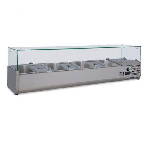 AG Bench Top Saladette / Pizza Showcase - 1600mm VRX1600-380