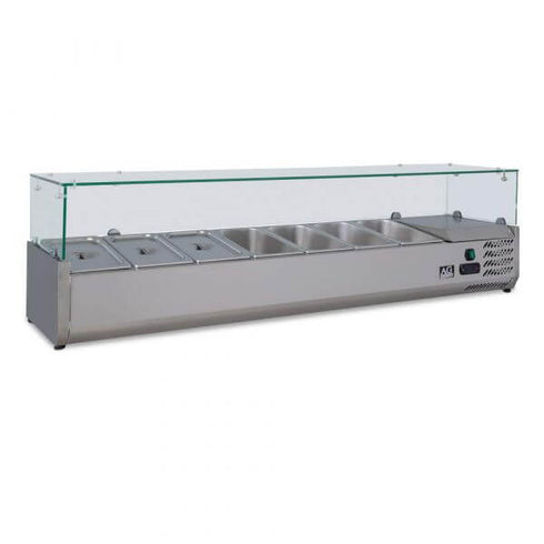 AG Bench Top Saladette / Pizza Showcase - 1600mm VRX1600-380
