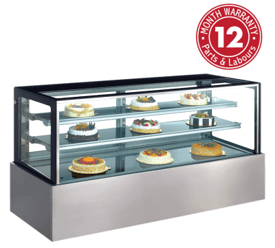 Exquisite Three Tiers Cake Display CDC1502